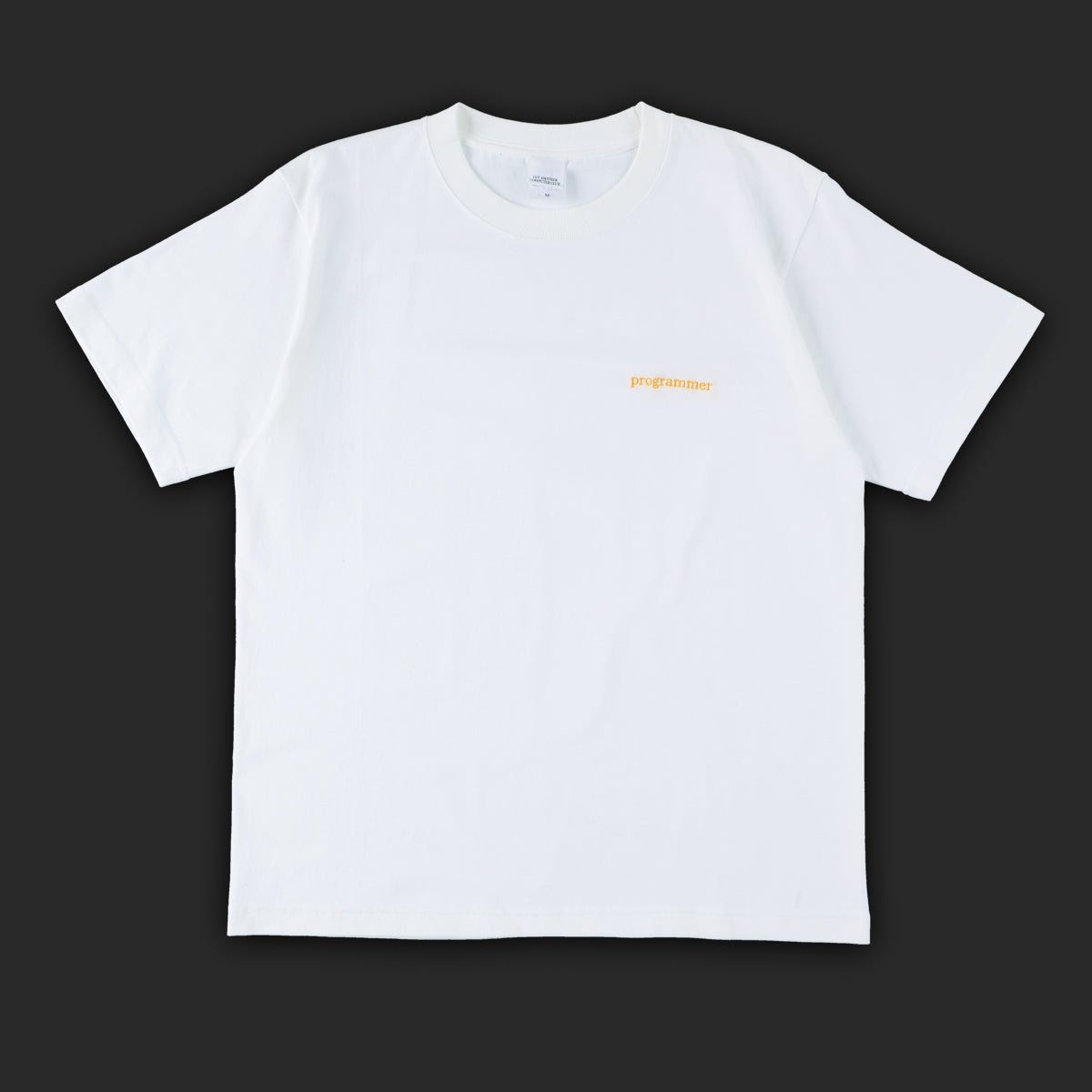 ‘programmer’ Tee - Yellow