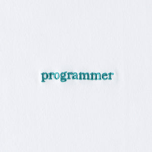 ‘programmer’ Tee - Green